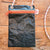 Crossbody phone pouch - made from recycled sailcloth - handcrafted in Provence, in La Ciotat, France - ethical and sustainable approach