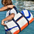 sac Polochon en voile de bateau recyclée en voile de bateau made in france