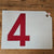 Table set in recycled boat sail made in france