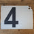 Table set in recycled boat sail made in france