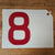 Table set in recycled boat sail made in france