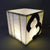 Cube lampshade