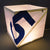 Cube lampshade