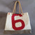 Cabas Bag in recycled sailcloth in sailcloth made in france