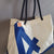 Cabas Bag aus recyceltem Bootssegel aus Bootssegel made in france