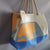 Cabas Bag in recycled sailcloth in sailcloth made in france
