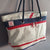 recycled boat sail handbag made in france