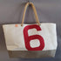 Browny large tote bag