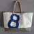 recycled boat sail tote bag large model made in france