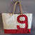 recycled boat sail tote bag large model made in france