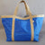 recycled boat sail tote bag large model made in france