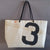 recycled boat sail tote bag large model made in france
