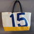 Borsa tote grande Giallo