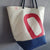 borsa da spiaggia in voile de bateau riciclata in voile de bateau made in france