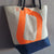 Beach shopping bag made in france