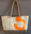 Recycled boat sail tote bag made in france