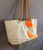Recycled boat sail tote bag made in france