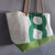 Recycled boat sail tote bag made in france
