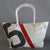 Recycled boat sail tote bag made in france