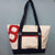 Travel bag made of recycled boat sail made in france