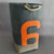 Blacky large laundry bag in boat sail made in france