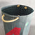 grande borsa per biancheria Blacky a vela made in france