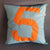 cushion in recycled boat sail in boat sail made in france