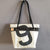 recycled sailcloth handbag les toiles du large in sailcloth made in france