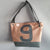 Maud recycled boat sail shoulder bag made in france