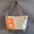 Maud recycled boat sail shoulder bag made in france