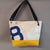 Maud recycled boat sail shoulder bag made in france