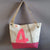 Maud recycled boat sail shoulder bag made in france