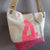 Maud recycled boat sail shoulder bag made in france