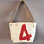 Mini borsa a tracolla in vela da barca riciclata made in france