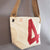 Mini borsa a tracolla in vela da barca riciclata made in france