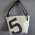 Mini borsa a tracolla in vela da barca riciclata made in france