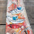 Peinture sur voile réalisé par Cécile Colombo en voile de bateau made in france
