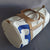 Polochon bag in recycled sailcloth in sailcloth made in france