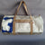 Polochon bag in recycled sailcloth in sailcloth made in france