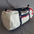 Polochon bag in recycled sailcloth in sailcloth made in france