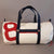 Polochon bag in recycled sailcloth in sailcloth made in france