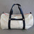 Polochon bag in recycled sailcloth in sailcloth made in france