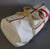Polochon bag in recycled sailcloth in sailcloth made in france