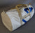 Polochon bag in recycled sailcloth in sailcloth made in france