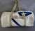 Polochon bag in recycled sailcloth in sailcloth made in france