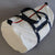 Polochon bag in recycled sailcloth in sailcloth made in france