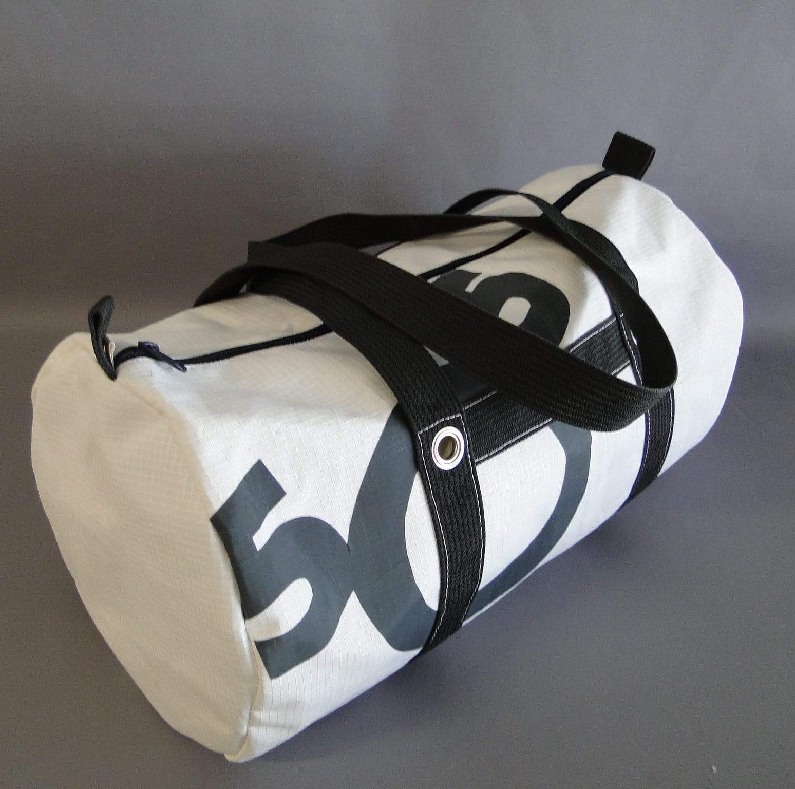 sac Polochon en toile de voile de bateau recyclée – lestoilesdularge