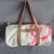 Polochon bag in Persenning canvas recycled as boat sail made in france