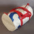 Polochon bag in recycled sailcloth made in france
