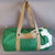 Polochon bag in Persenning canvas recycled as boat sail made in france